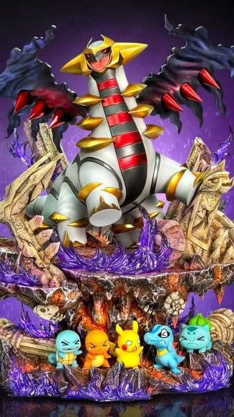【預購】PPAP 鬼龍的威攝 寶可夢 心蹤,shinzou,GK,雕像,公仔,玩具,模型,一番賞,GK模型,GK雕像