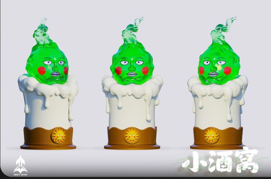 【預購】NINETY SEVEN 玖柒 小酒窩 路人超能100 心蹤,shinzou,GK,雕像,公仔,玩具,模型,一番賞,GK模型,GK雕像