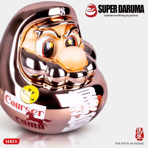 【預購】SENZII 千記商行 超級達摩SuperDaruma 馬年限定《暴富》 心蹤,shinzou,GK,雕像,公仔,玩具,模型,一番賞,GK模型,GK雕像