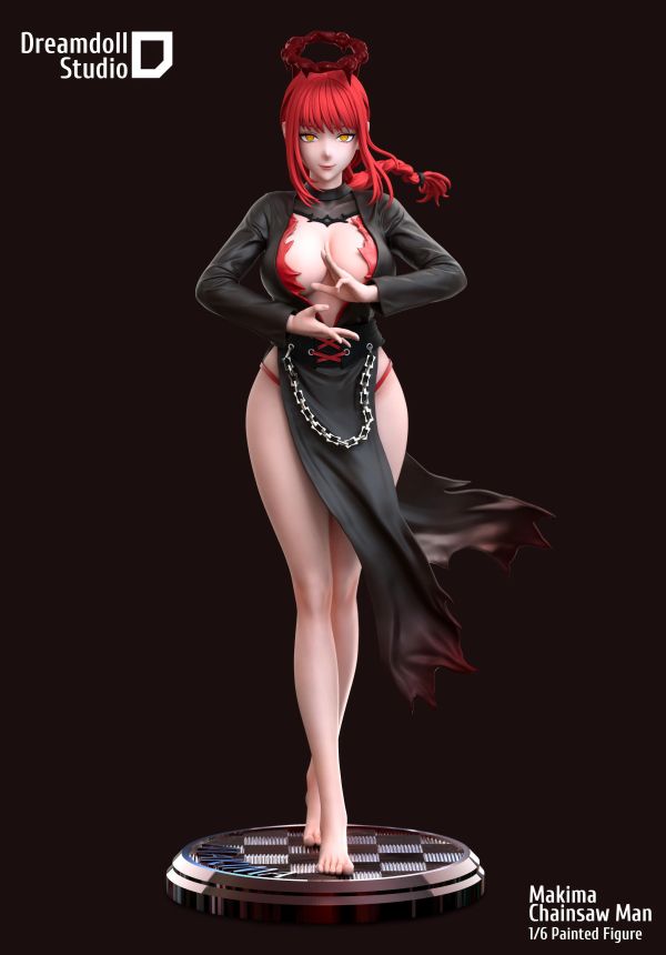 【預購】DreamDoll DDS 瑪小姐 瑪奇瑪 鏈鋸人 心蹤,shinzou,GK,雕像,公仔,玩具,模型,一番賞,GK模型,GK雕像