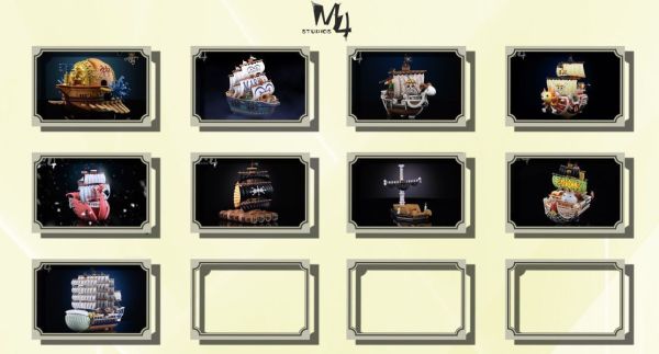 【預購】M4 白鬍子船 莫比迪克號 白鯨號 海賊王 心蹤,shinzou,GK,雕像,公仔,玩具,模型,一番賞,GK模型,GK雕像