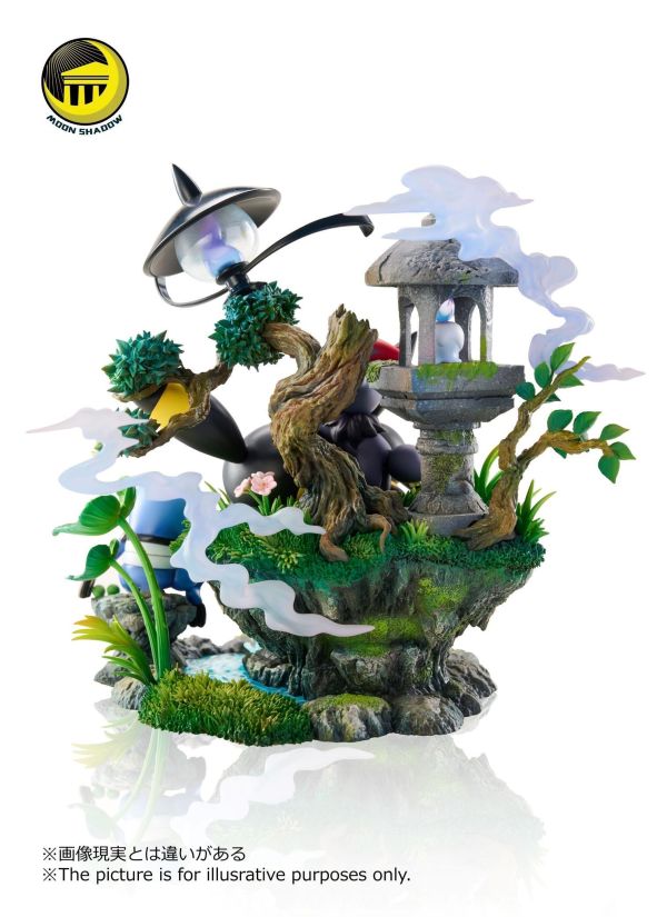 【預購】月影殿 月亮伊布 自然場景 寶可夢 心蹤,shinzou,GK,雕像,公仔,玩具,模型,一番賞,GK模型,GK雕像