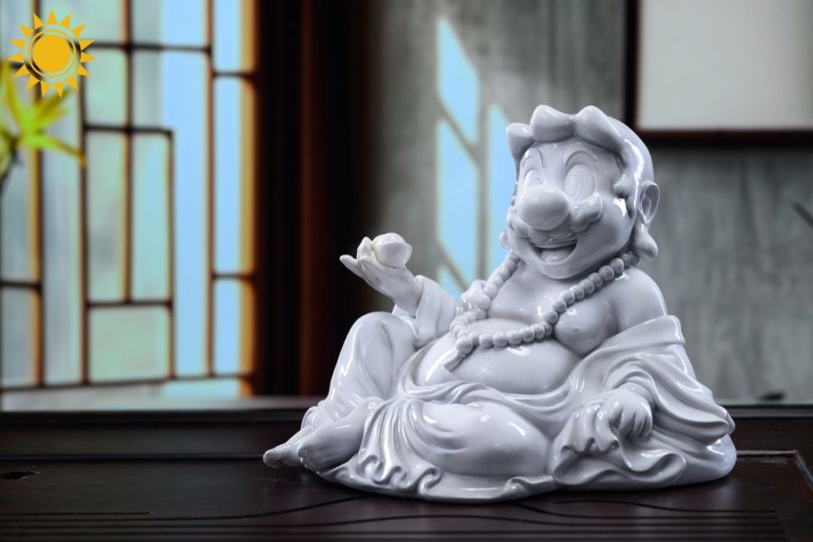【預購】太陽模玩 彌勒佛瑪利歐茶寵 超級瑪利歐 心蹤,shinzou,GK,雕像,公仔,玩具,模型,一番賞,GK模型,GK雕像