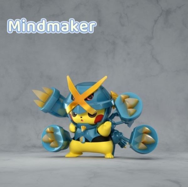 【預購】MindMaker MEGA巨金怪皮卡丘 寶可夢 心蹤,shinzou,GK,雕像,公仔,玩具,模型,一番賞,GK模型,GK雕像