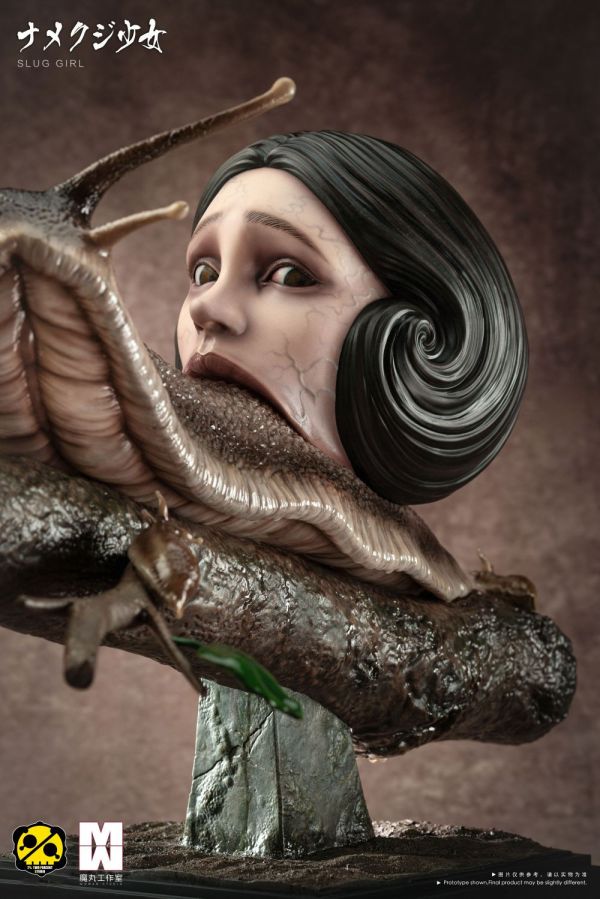 【預購】2%×MOWAN 1/1 蛞蝓少女 夕子 伊藤潤二 心蹤,shinzou,GK,雕像,公仔,玩具,模型,一番賞,GK模型,GK雕像