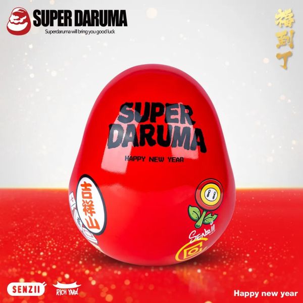 【預購】SENZII 千記商行 超級達摩SuperDaruma《福入》 心蹤,shinzou,GK,雕像,公仔,玩具,模型,一番賞,GK模型,GK雕像