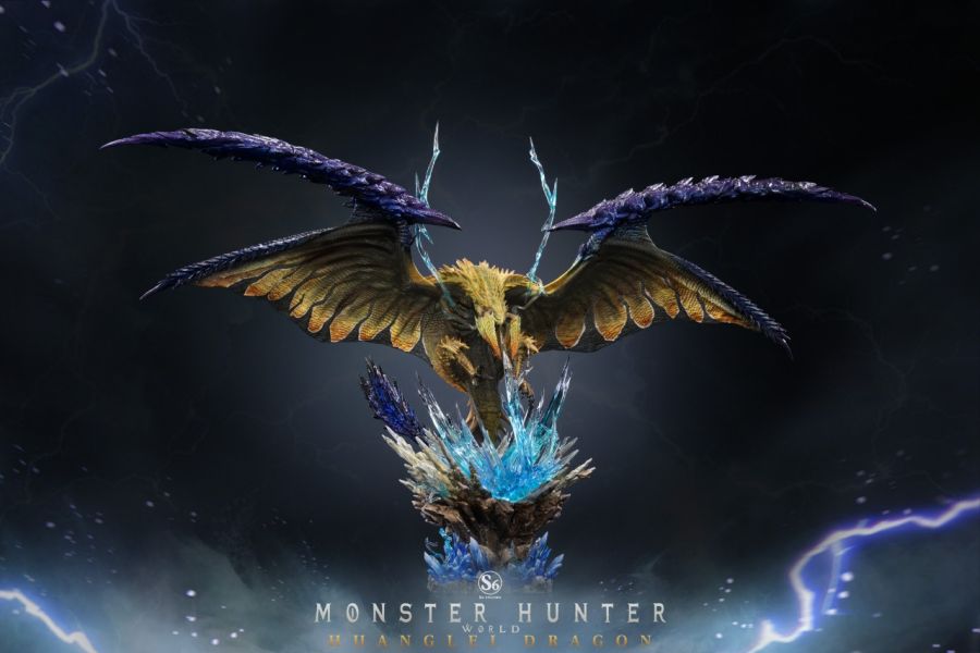 【預購】S6 煌雷龍 魔物獵人 心蹤,shinzou,GK,雕像,公仔,玩具,模型,一番賞,GK模型,GK雕像