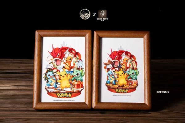 【預購】MEGA SPAC×零組 新春與聖誕 雙版本 神奇寶貝 心蹤,shinzou,GK,雕像,公仔,玩具,模型,一番賞,GK模型,GK雕像