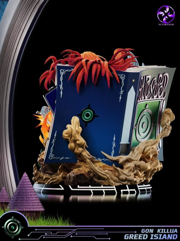 【預購】Scorpion 赤蠍 貪婪之島篇 小傑 奇犽 全職獵人 心蹤,shinzou,GK,雕像,公仔,玩具,模型,一番賞,GK模型,GK雕像