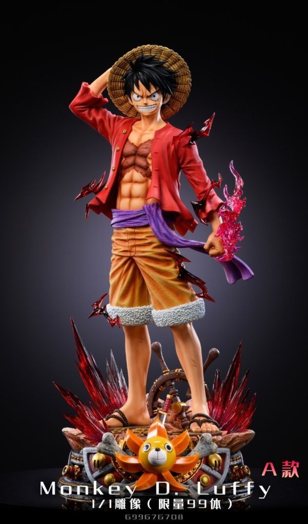 【預購】LX 流星丨海賊王 1/1 魯夫 三版本 心蹤 𝑺𝒉𝒊𝒏𝒁𝒐𝒖,心蹤,ShinZou,心蹤GK,心粽GK,心綜GK,心縱GK,新宗GK,新縱GK,新粽GK,新蹤GK,火影忍者GK,海賊王GK,七龍珠GK,巨人GK,間諜家家酒GK,咒術迴戰GK,GK