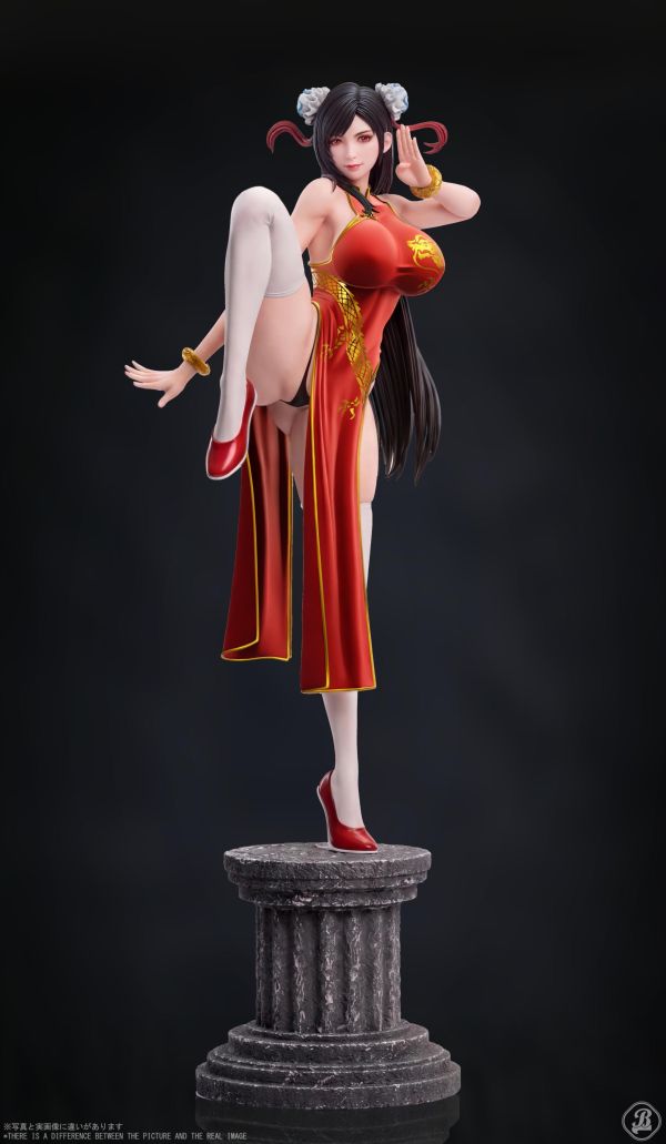 【預購】BBSD 旗袍 功夫蒂法 最終幻想 心蹤,shinzou,GK,雕像,公仔,玩具,模型,一番賞,GK模型,GK雕像