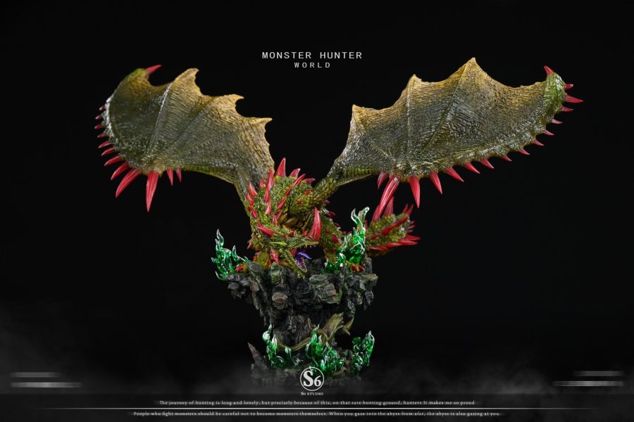 【預購】S6 棘龍 魔物獵人 心蹤,shinzou,GK,雕像,公仔,玩具,模型,一番賞,GK模型,GK雕像