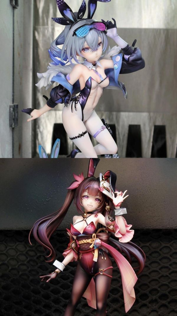 【預購】ACGN 02 兔女郎 銀狼 花火 崩壞:星穹鐵道 心蹤,shinzou,GK,雕像,公仔,玩具,模型,一番賞,GK模型,GK雕像
