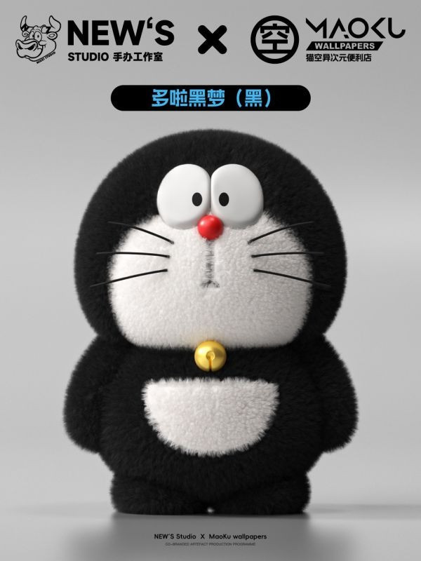 【預購】New's×貓空壁紙 哆啦a夢擺件 心蹤,shinzou,GK,雕像,公仔,玩具,模型,一番賞,GK模型,GK雕像