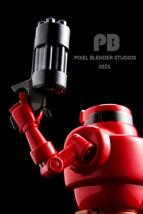 【預購】Pixel blender PB Steelhellboy 鋼鐵萌新 心蹤,shinzou,GK,雕像,公仔,玩具,模型,一番賞,GK模型,GK雕像