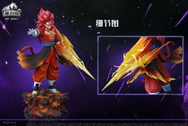 【預購】暴力熊 超四悟吉塔 七龍珠 心蹤,shinzou,GK,雕像,公仔,玩具,模型,一番賞,GK模型,GK雕像