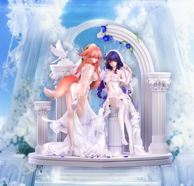 【預購】哈基米 ハキミ 雷電將軍 八重神子 原神 心蹤,shinzou,GK,雕像,公仔,玩具,模型,一番賞,GK模型,GK雕像