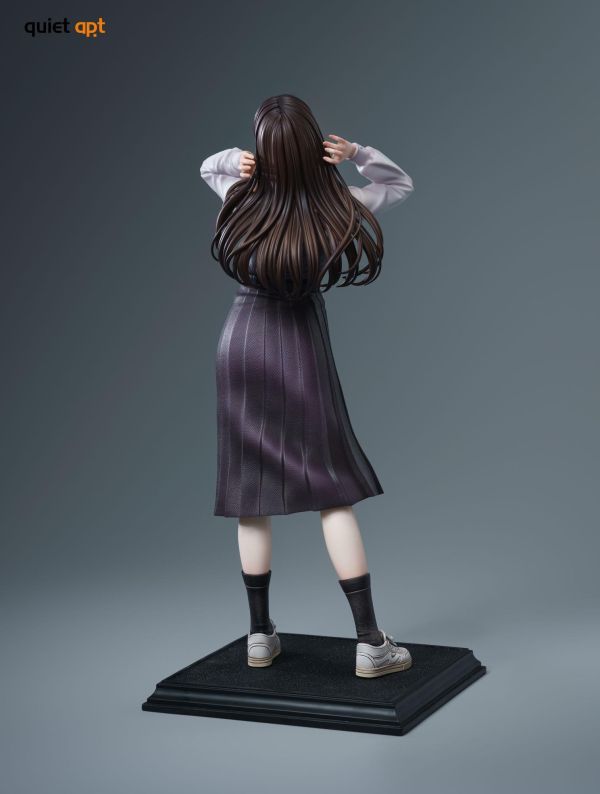 【預購】QuietArt 三鷹朝 三鷹夜 鏈鋸人 心蹤,shinzou,GK,雕像,公仔,玩具,模型,一番賞,GK模型,GK雕像