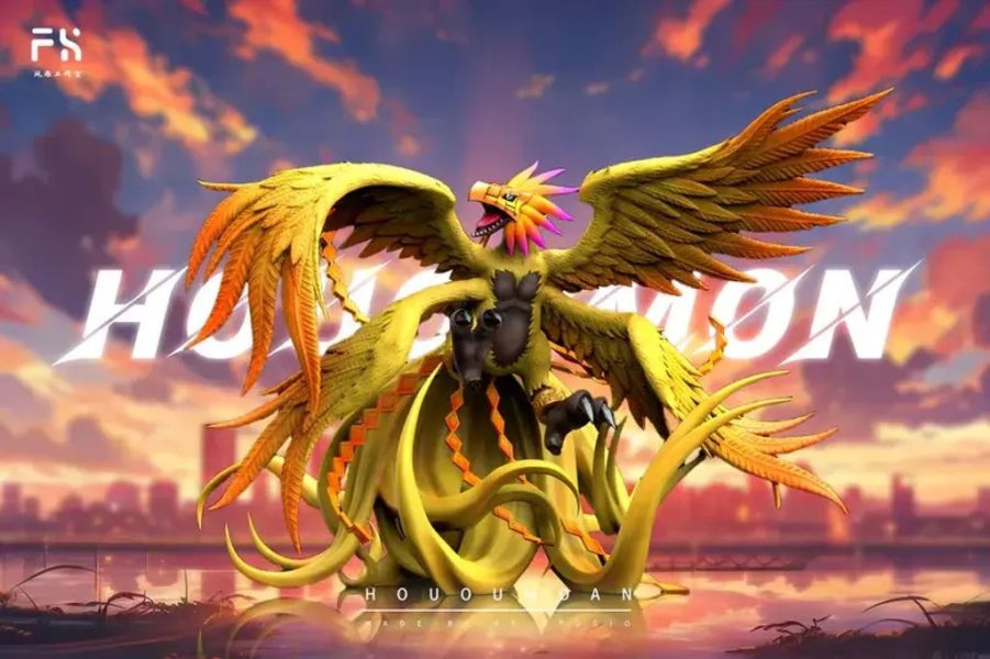 【預購】風痕 鳳凰獸 數碼寶貝 心蹤,shinzou,GK,雕像,公仔,玩具,模型,一番賞,GK模型,GK雕像