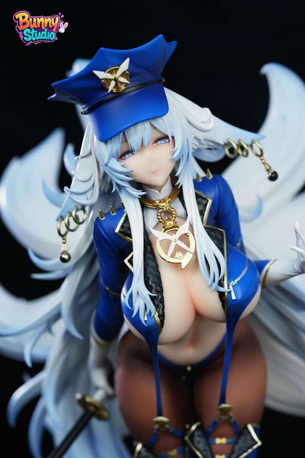 【預購】Bunny×DISH 警服信濃 碧藍航線 心蹤,shinzou,GK,雕像,公仔,玩具,模型,一番賞,GK模型,GK雕像