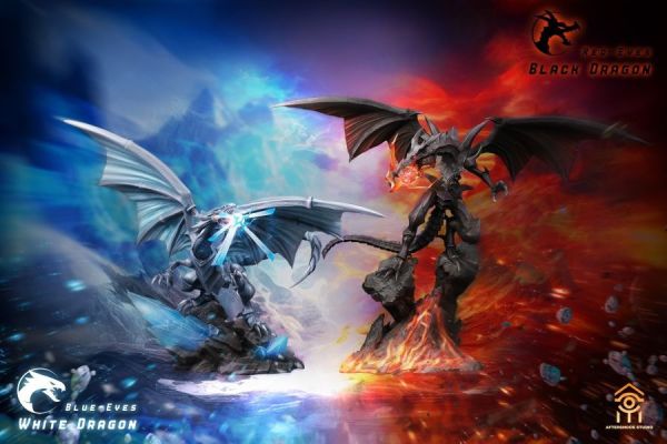 【預購】Aftershock 餘震 青眼白龍 真紅眼黑龍 遊戲王 心蹤,shinzou,GK,雕像,公仔,玩具,模型,一番賞,GK模型,GK雕像