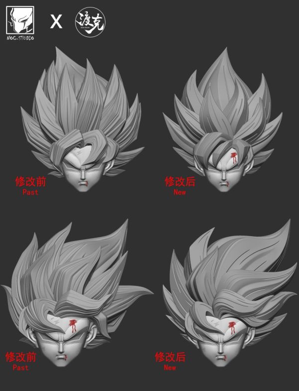 【預購】Noc×渡克 初超悟空2.0 心蹤,shinzou,GK,雕像,公仔,玩具,模型,一番賞,GK模型,GK雕像
