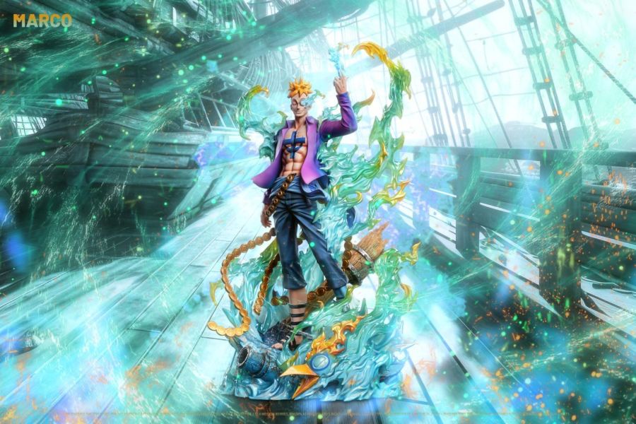 【預購】SY 私域 馬爾科 馬可 海賊王 心蹤,shinzou,GK,雕像,公仔,玩具,模型,一番賞,GK模型,GK雕像