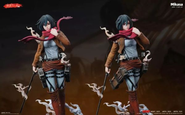 【預購】魔我賬本 三笠 米卡莎 進擊的巨人 心蹤,shinzou,GK,雕像,公仔,玩具,模型,一番賞,GK模型,GK雕像