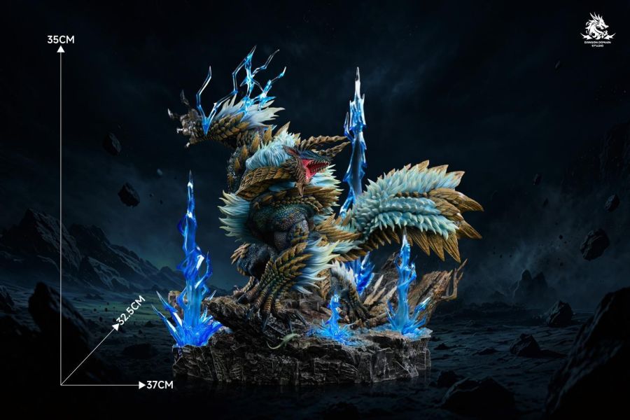 【預購】Dragon Realm 大尺寸 雷狼龍 魔物獵人 心蹤,shinzou,GK,雕像,公仔,玩具,模型,一番賞,GK模型,GK雕像