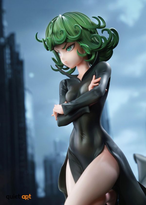 【預購】QuietArt 戰慄的龍卷 一拳超人 心蹤,shinzou,GK,雕像,公仔,玩具,模型,一番賞,GK模型,GK雕像