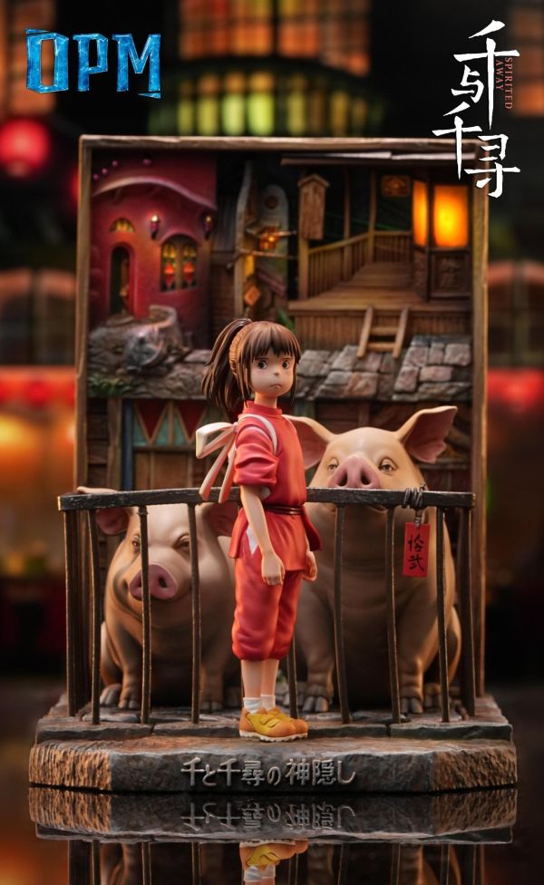 【預購】OPM 浮雕立繪系列 千與千尋 神隱少女 宮崎駿 心蹤,shinzou,GK,雕像,公仔,玩具,模型,一番賞,GK模型,GK雕像