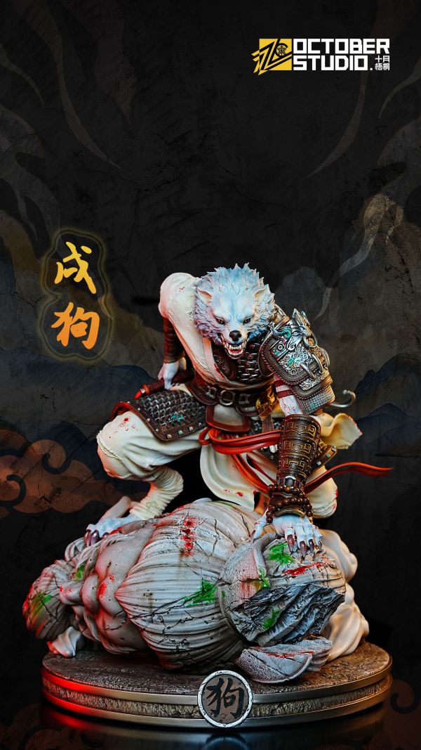 【預購】十月梧桐 十二生肖 亥豬 巳蛇 戌狗 心蹤,shinzou,GK,雕像,公仔,玩具,模型,一番賞,GK模型,GK雕像