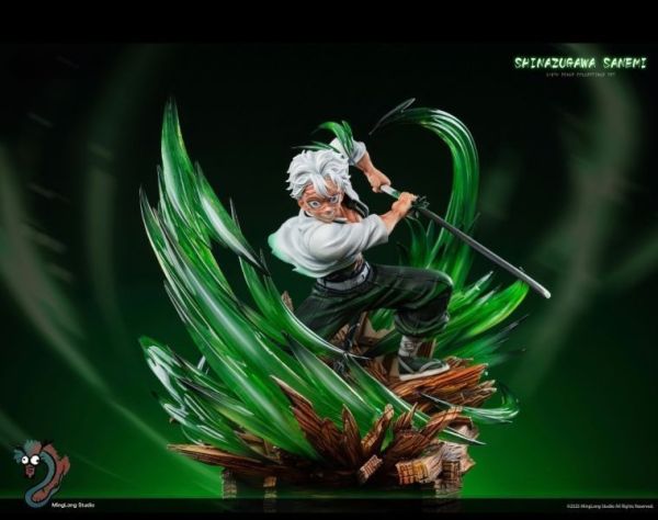 【預購】名龍 Minglong 風柱 不死川實彌 鬼滅之刃 心蹤,shinzou,GK,雕像,公仔,玩具,模型,一番賞,GK模型,GK雕像