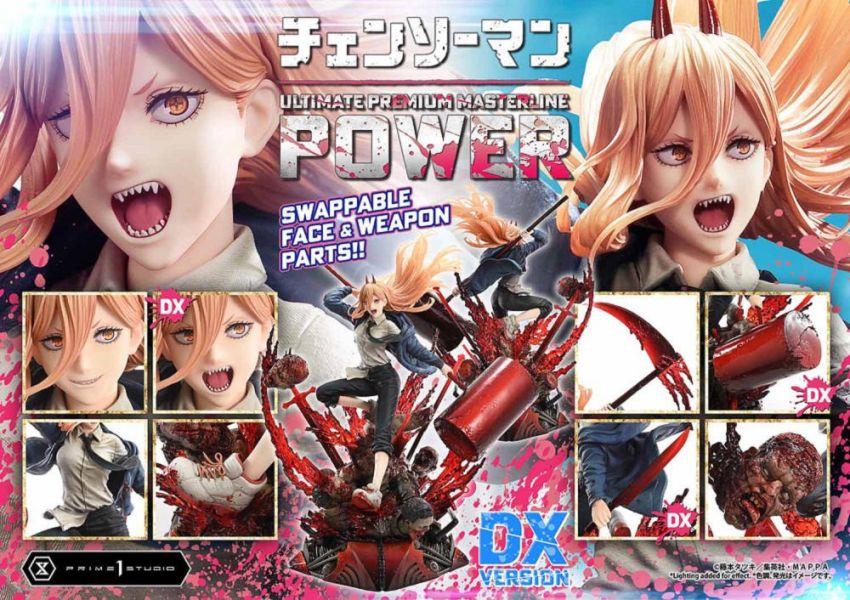 【預購】正版授權 P1S Prime 1 Studio丨鏈鋸人 帕瓦 血之魔人 三版本 心蹤 𝑺𝒉𝒊𝒏𝒁𝒐𝒖,心蹤,ShinZou,心蹤GK,心粽GK,心綜GK,心縱GK,新宗GK,新縱GK,新粽GK,新蹤GK,火影忍者GK,海賊王GK,七龍珠GK,巨人GK,間諜家家酒GK,咒術迴戰GK,GK