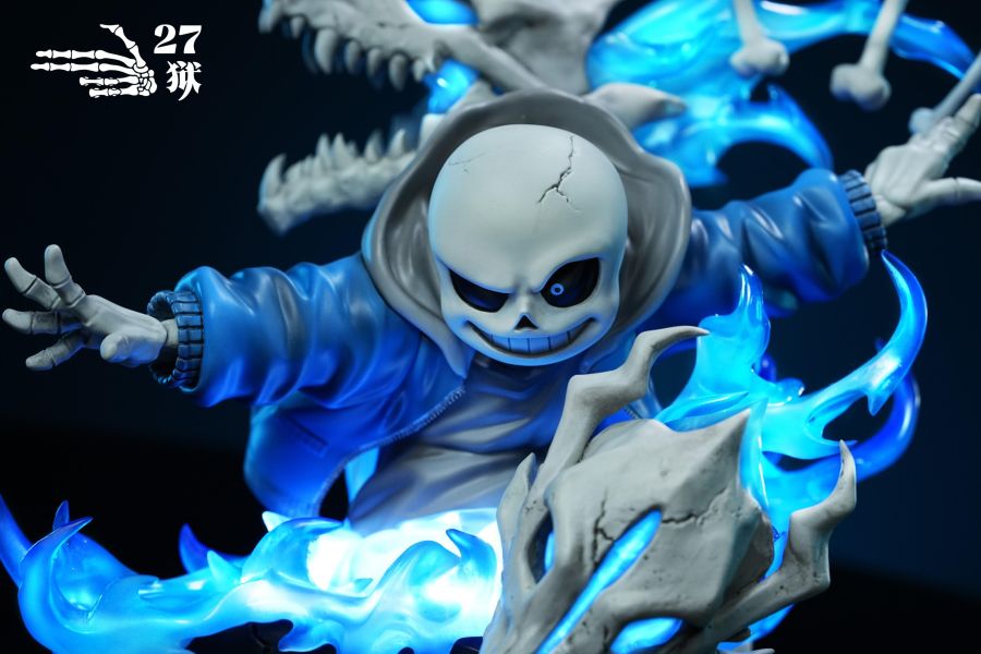 【預購】27獄 sans半身像 Undertale 傳說之下 心蹤,shinzou,GK,雕像,公仔,玩具,模型,一番賞,GK模型,GK雕像