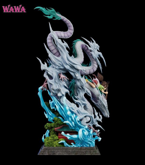 【預購】WAWA 千尋與白龍 神隱少女 宮崎駿 心蹤,shinzou,GK,雕像,公仔,玩具,模型,一番賞,GK模型,GK雕像