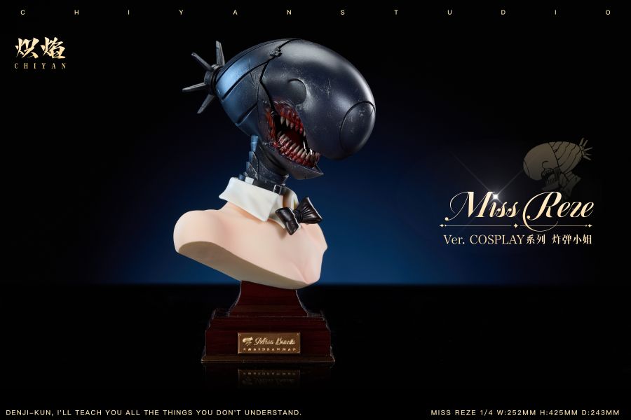 【預購】熾焰 炸彈小姐Reze 蕾塞 鏈鋸人 心蹤,shinzou,GK,雕像,公仔,玩具,模型,一番賞,GK模型,GK雕像