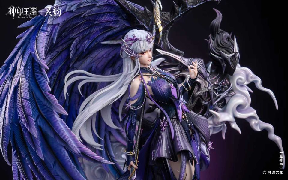 【預購】正版授權 靈韻 聖采兒 神眷覺醒 神印王座 心蹤,shinzou,GK,雕像,公仔,玩具,模型,一番賞,GK模型,GK雕像