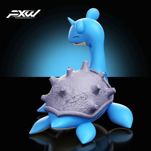 【台灣現貨】FXW 寵溺乘龍 潮玩系列第五彈 寶可夢 神奇寶貝 心蹤,shinzou,GK,雕像,公仔,玩具,模型,一番賞,GK模型,GK雕像