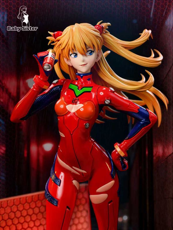 【預購】Baby Sister 汽水明日香 EVA新世紀福音戰士 心蹤,shinzou,GK,雕像,公仔,玩具,模型,一番賞,GK模型,GK雕像