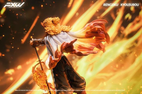 【預購】FXW 炎柱 鬼滅之刃 心蹤,shinzou,GK,雕像,公仔,玩具,模型,一番賞,GK模型,GK雕像