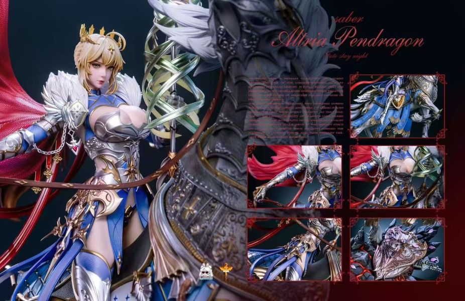 【預購】UMM 白槍呆共鳴黑槍呆 Fate 心蹤,shinzou,GK,雕像,公仔,玩具,模型,一番賞,GK模型,GK雕像