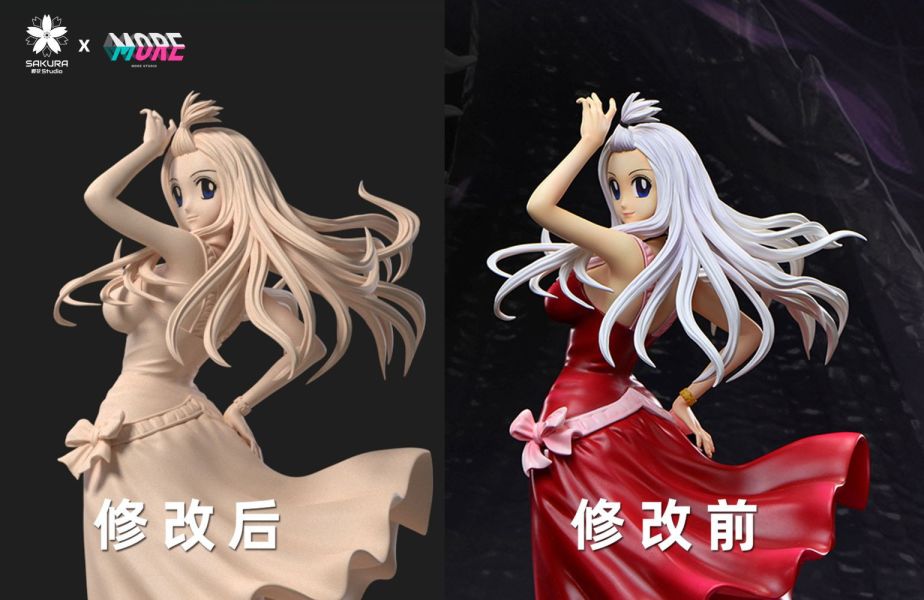 【預購】櫻花 妖尾女神 米拉傑 魔導少年 心蹤,shinzou,GK,雕像,公仔,玩具,模型,一番賞,GK模型,GK雕像