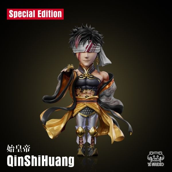 【預購】YZ 秦始皇嬴政 雙配色 終末的女武神 心蹤,shinzou,GK,雕像,公仔,玩具,模型,一番賞,GK模型,GK雕像