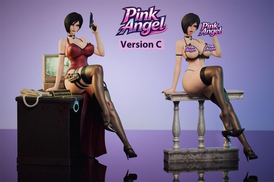 【預購】Pink Angel 艾達王 惡靈古堡 心蹤,shinzou,GK,雕像,公仔,玩具,模型,一番賞,GK模型,GK雕像