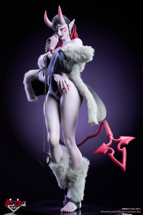 【預購】Pink Devil Herzha魅魔 被詛咒的王子 心蹤,shinzou,GK,雕像,公仔,玩具,模型,一番賞,GK模型,GK雕像