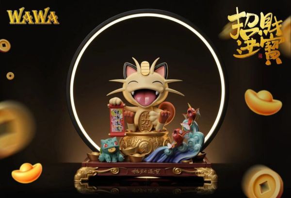【預購】WAWA丨寶可夢 神奇寶貝 招財貓喵喵 雙配色 心蹤 𝑺𝒉𝒊𝒏𝒁𝒐𝒖,心蹤,ShinZou,心蹤GK,心粽GK,心綜GK,心縱GK,新宗GK,新縱GK,新粽GK,新蹤GK,火影忍者GK,海賊王GK,七龍珠GK,巨人GK,間諜家家酒GK,咒術迴戰GK,GK