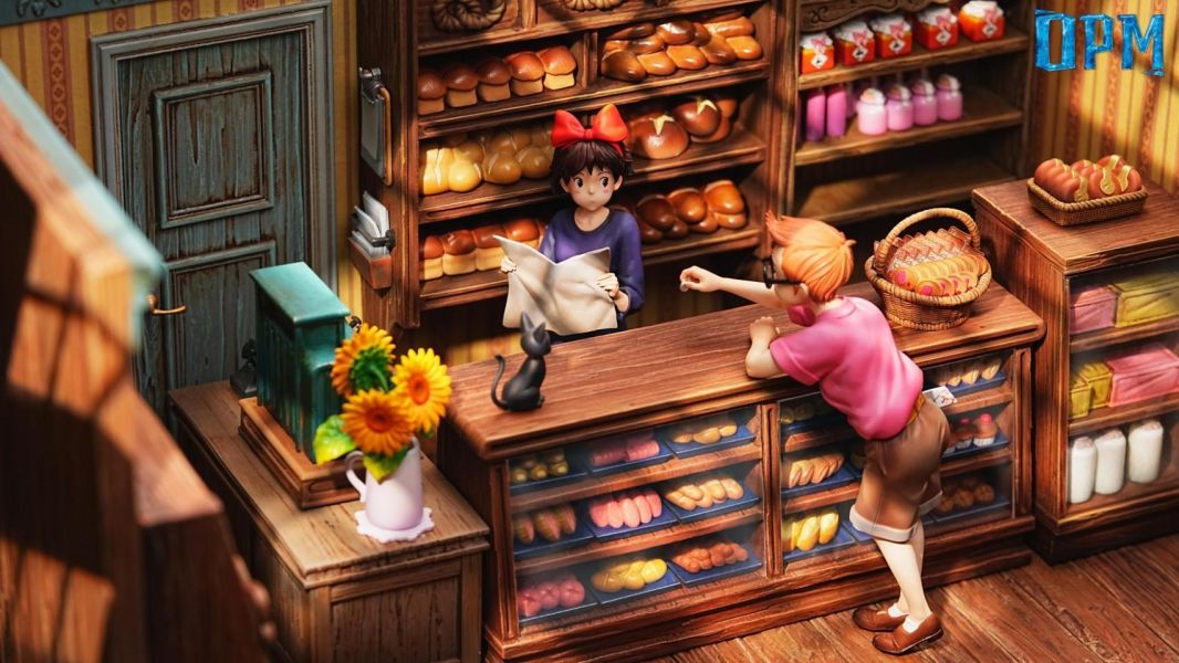 【預購】OPM 麵包屋 魔女宅急便 宮崎駿 心蹤,shinzou,GK,雕像,公仔,玩具,模型,一番賞,GK模型,GK雕像