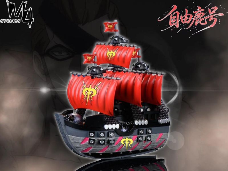 【預購】M4 德雷克海賊船 自由鹿號 海賊王 心蹤,shinzou,GK,雕像,公仔,玩具,模型,一番賞,GK模型,GK雕像