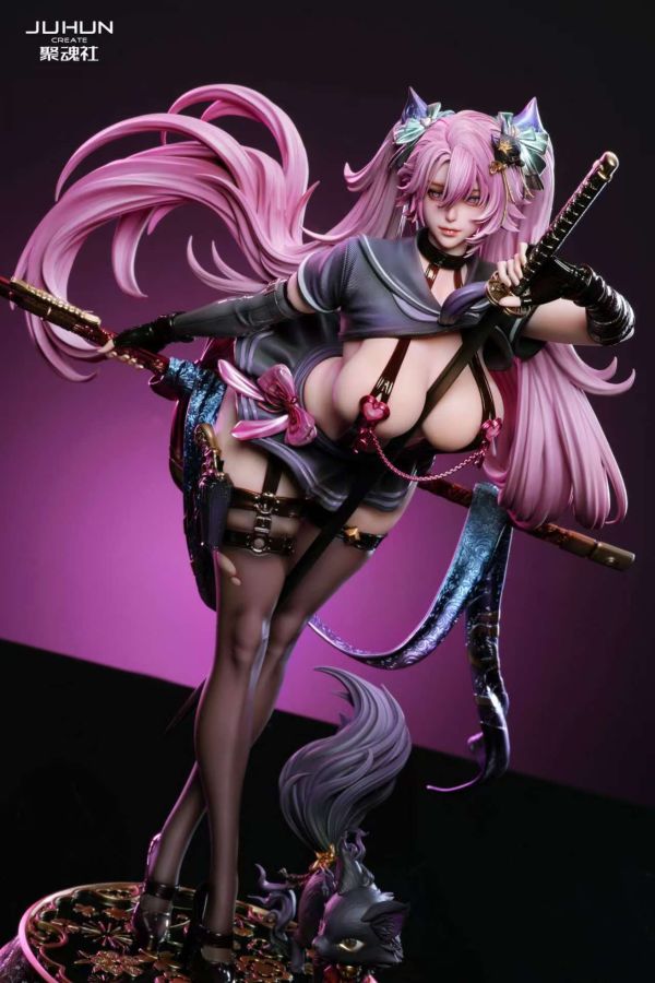【預購】聚魂社 斬鬼少女月袂 Aya 心蹤,shinzou,GK,雕像,公仔,玩具,模型,一番賞,GK模型,GK雕像